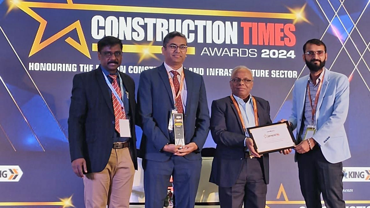 FMI honored at construction times awards 2024 for sustainable technology