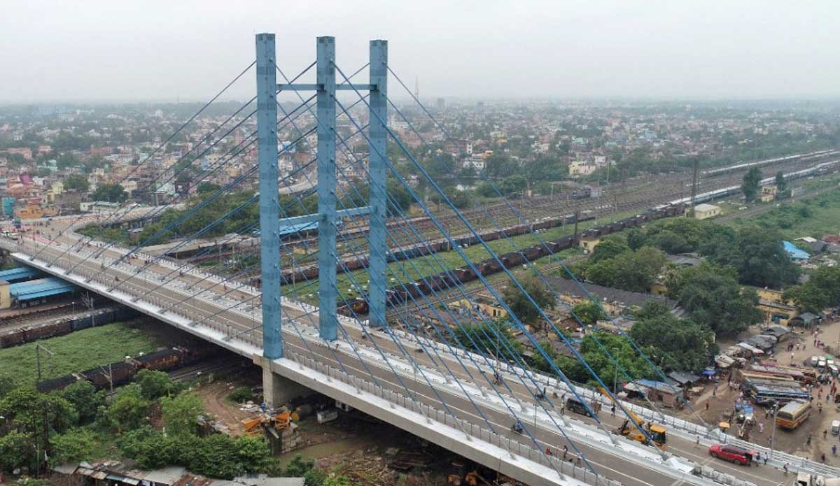 Bardhman Cable Stayed Bridge